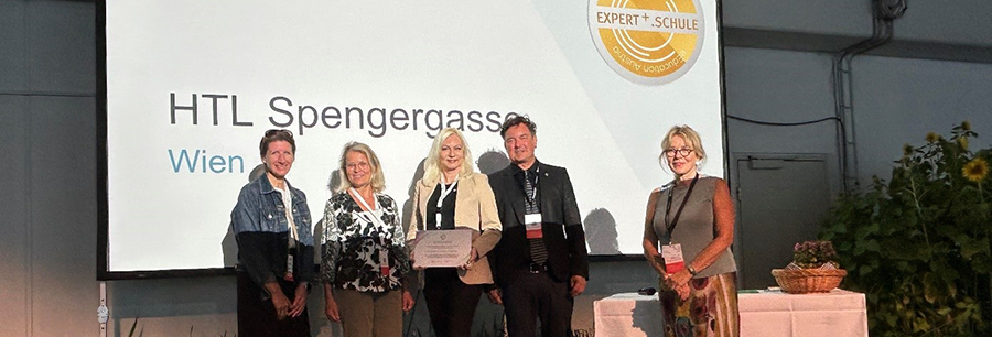 HTL Spengergasse erneut als eEducation Expert+ Schule ausgezeichnet