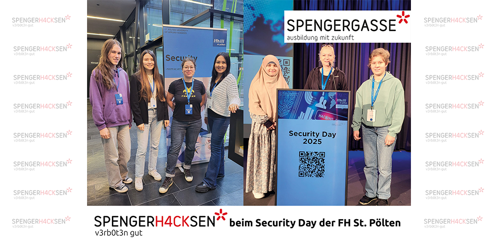 SpengerH4CKsen beim Security Day der FH St. Pölten