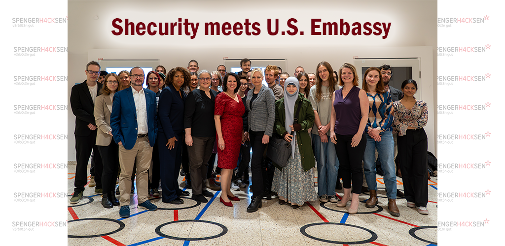 SHECURITY meets US Embassy